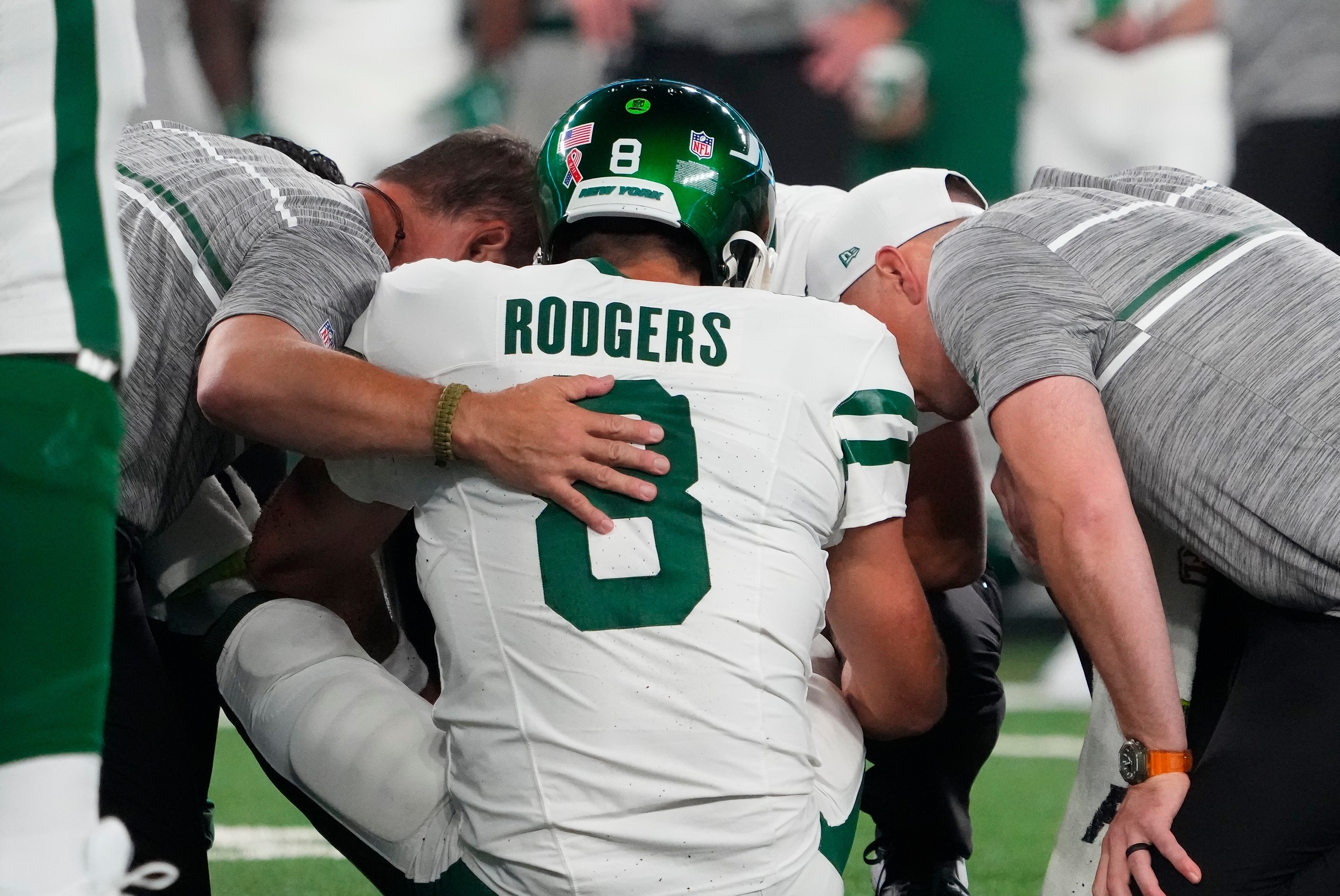 New York Jets confirm Aaron Rodgers' 2023 season officially over