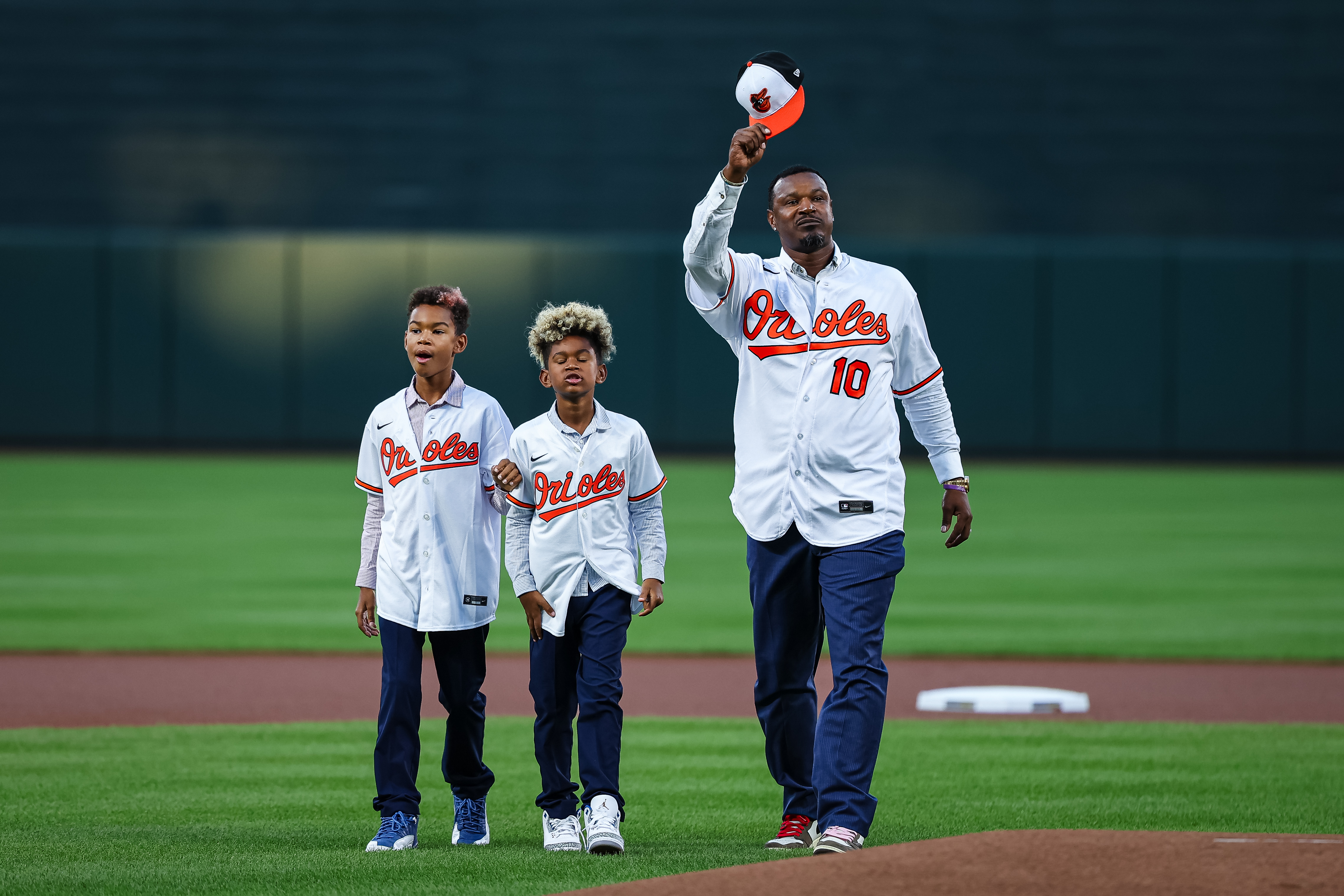 Former All-Star outfielder Adam Jones honored after retiring as an Oriole -  The San Diego Union-Tribune