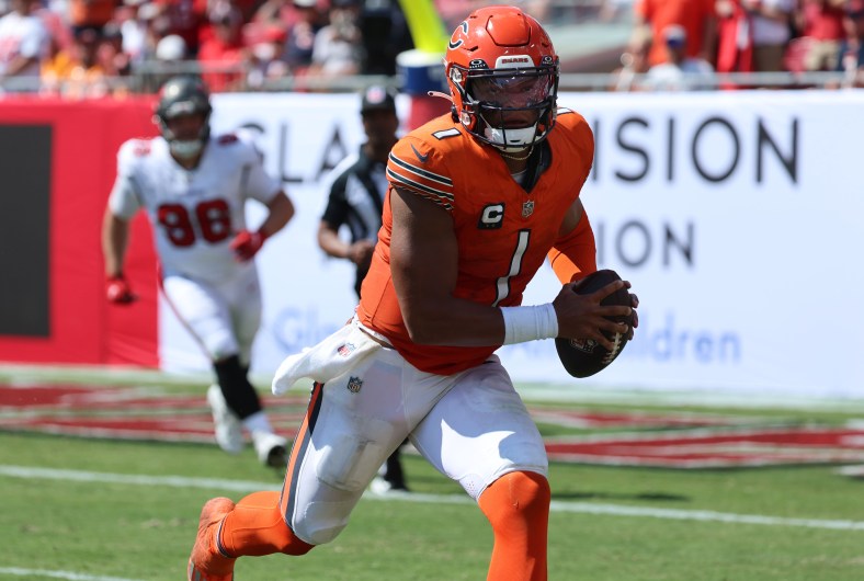 Justin Fields: Chicago Bears QB's status uncertain for