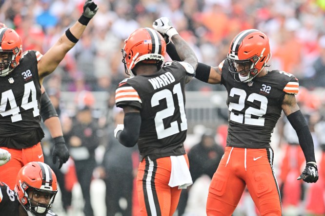 cleveland browns at pittsburgh steelers: denzel ward