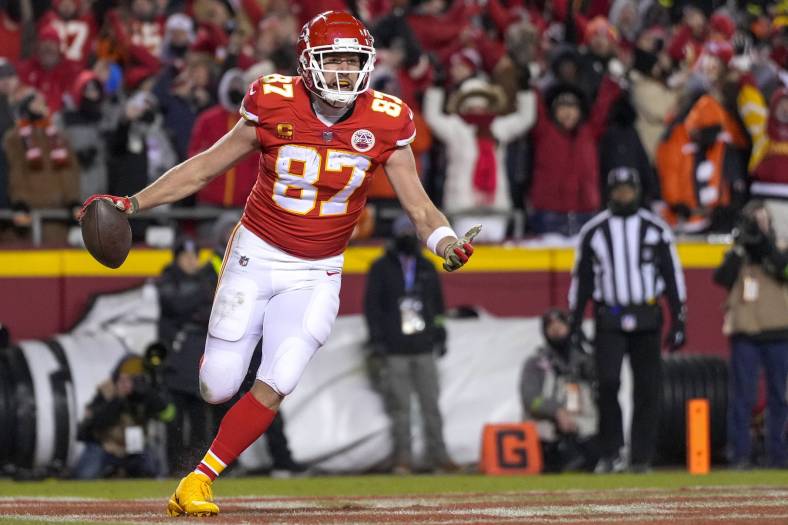 Top-selling NFL jerseys: Taylor Swift ties spike Travis Kelce's jersey sales