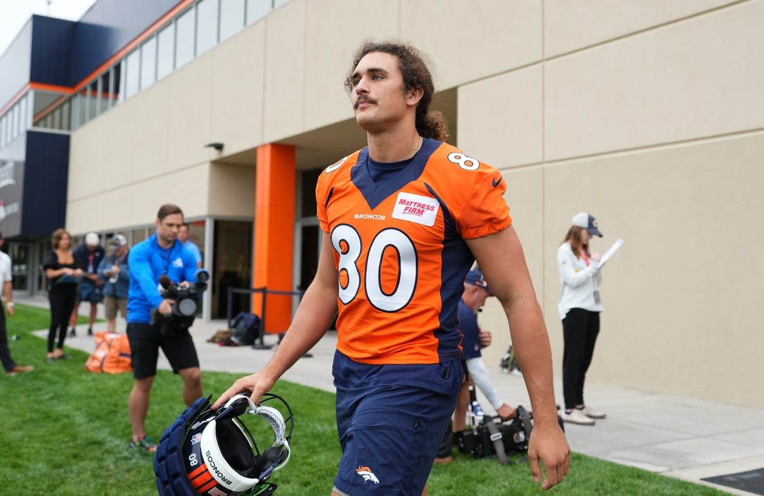 Greg Dulcich injury update: Latest on Broncos TE for Fantasy