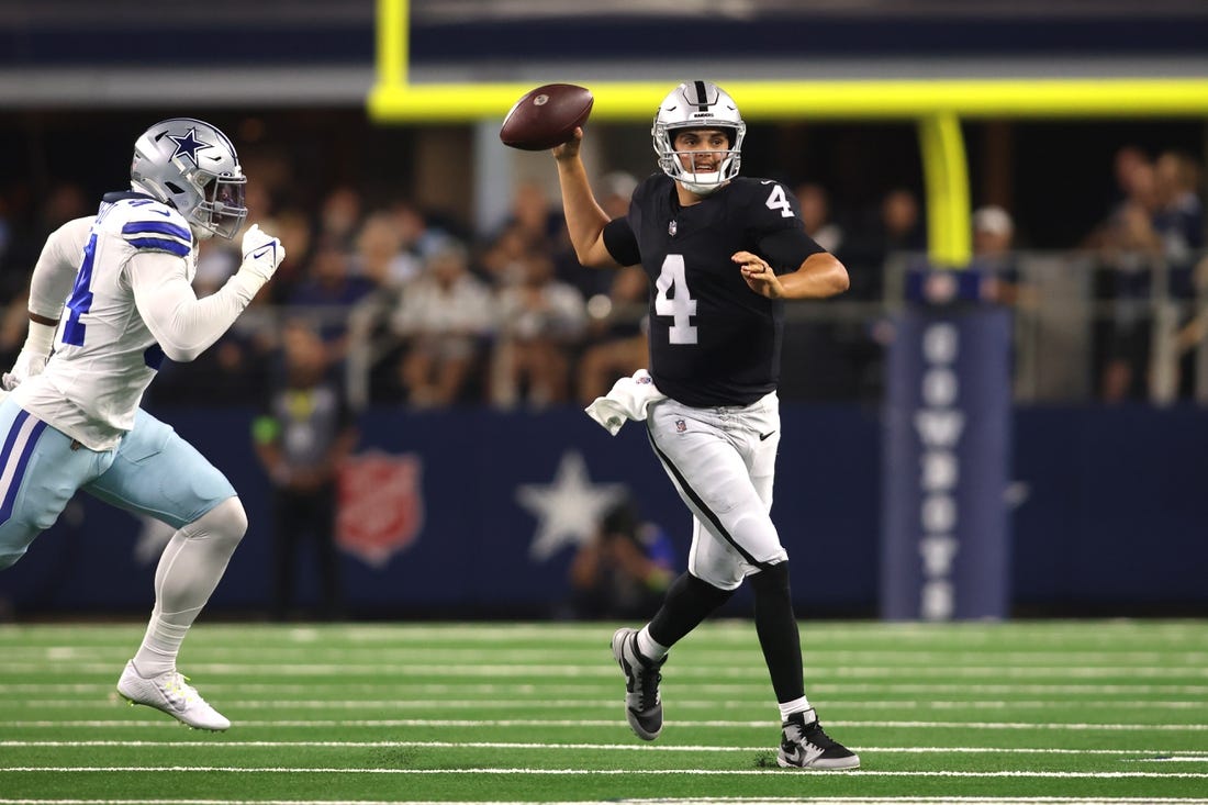 Las Vegas Raiders: It is not time for rookie QB Aidan O'Connell