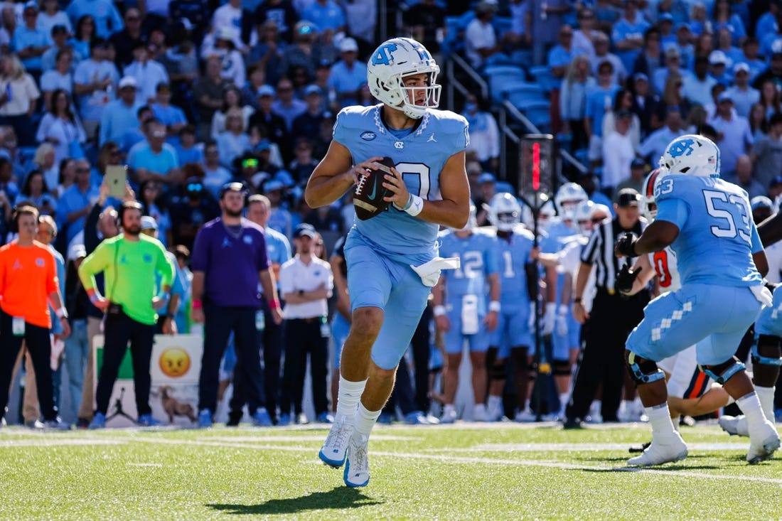 No. 21 Tar Heels aim to contend in the ACC with QB Drake Maye. A