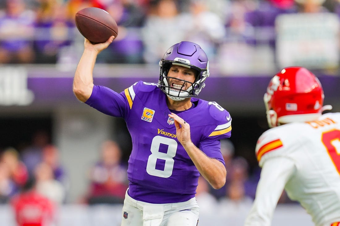 Fantasy football: Where to draft Minnesota Vikings QB Kirk Cousins