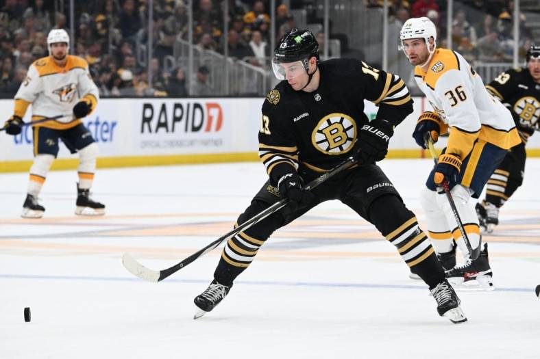 Charlie Coyle Game Preview: Bruins vs. Sharks
