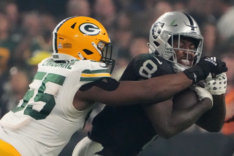 Raiders' Josh Jacobs far exceeding expectations as rookie