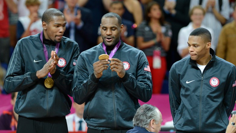 Olympics: Basketball-Men's Gold Medal Game-USA vs ESP