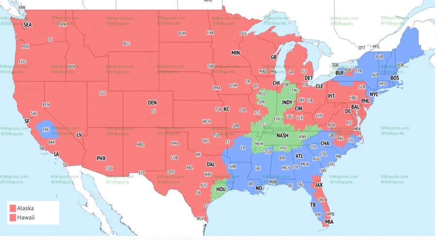 Packers vs. Texans coverage map: Where can NFL fans watch the Week 7 game  on TV?