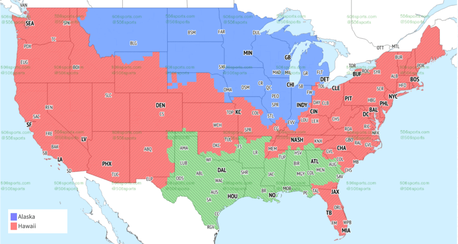 506 Sports - NFL Maps: Week 4, 2020