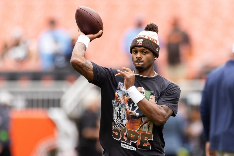 Inactive List: Cleveland Browns without Deshaun Watson against