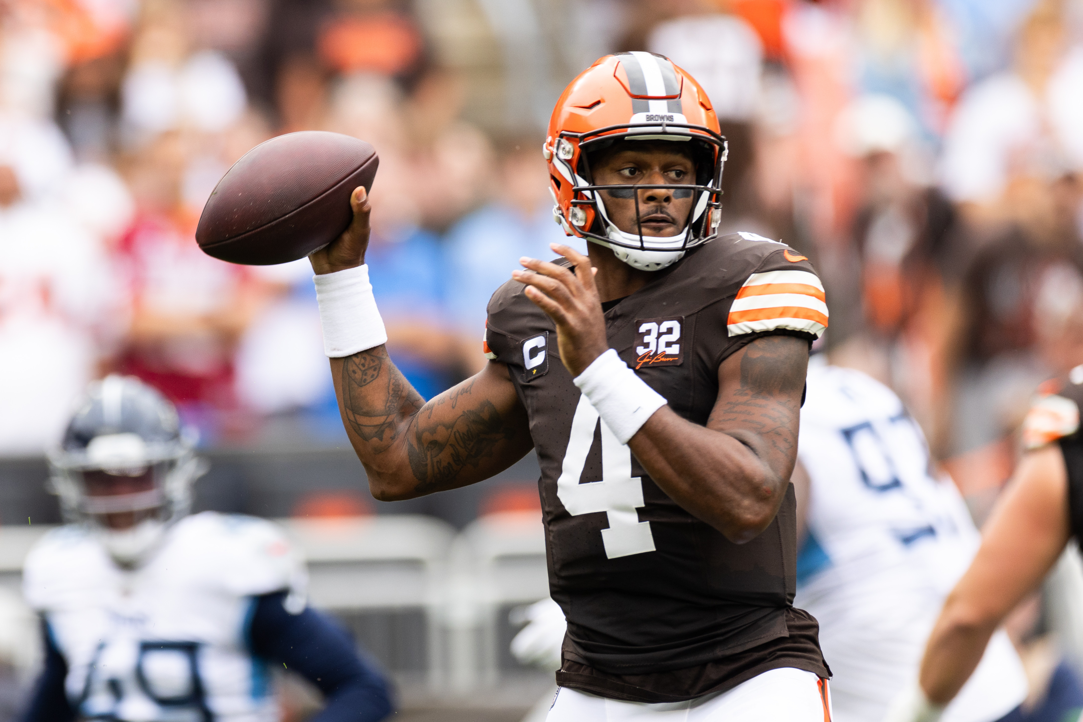 Cleveland Browns will be without Deshaun Watson for a major matchup against  Ravens in Week 4