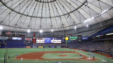 Tampa Bay Rays fanbase embarrasses again with record low attendance for Game 1 vs. Texas Rangers