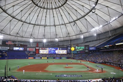 Tampa Bay Rays fanbase embarrasses again with record low attendance for Game 1 vs. Texas Rangers