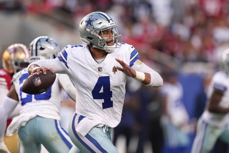 Dallas Cowboys quarterback Dak Prescott says he's in great shape