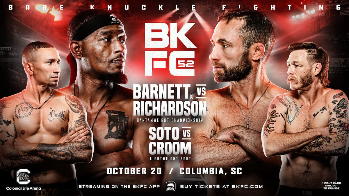 BKFC tonight BKFC 52 fight card, preview, and watch times
