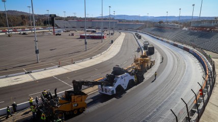 North Wilkesboro Speedway receiving new surface ahead of 2024 NASCAR All Star Week