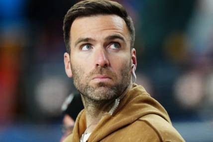 After years torturing the team as a member of the Ravens, new Cleveland Browns quarterback Joe Flacco could be asked to save their season in L.A. Mandatory Credit: Ron Chenoy-USA TODAY Sports