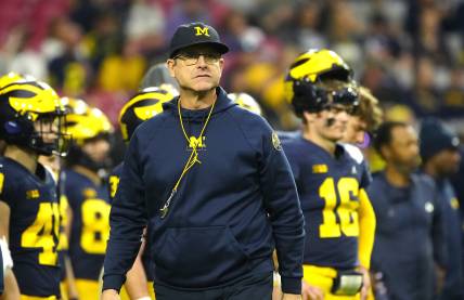 Chicago Bears reportedly considering pursuit of Jim Harbaugh to be head coach in 2024