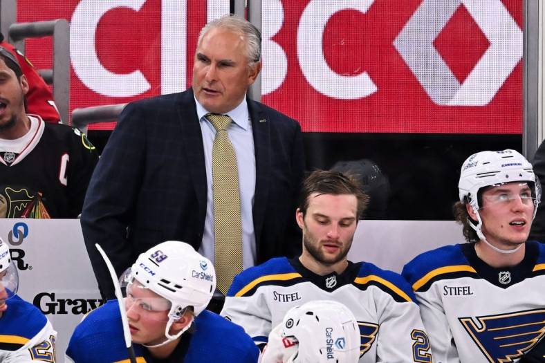 Stanley Cup Champion St. Louis Blues head coach Craig Berube