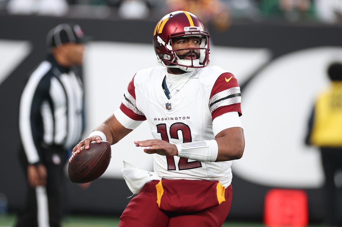 Washington Commanders QB Jacoby Brissett