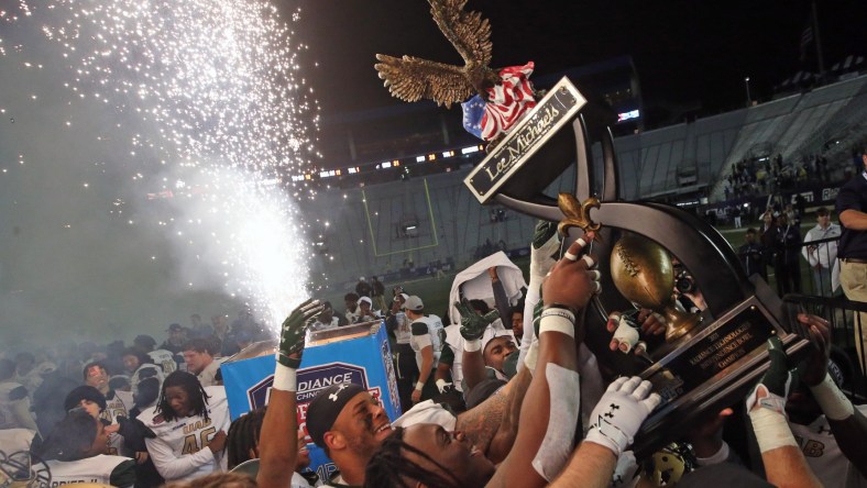 College bowl picks: Independence Bowl trophy