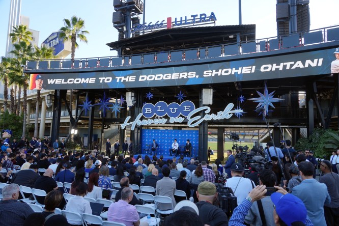 MLB: Los Angeles Dodgers-Press Conference