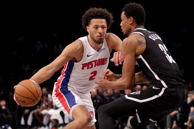 NBA: Detroit Pistons at Brooklyn Nets