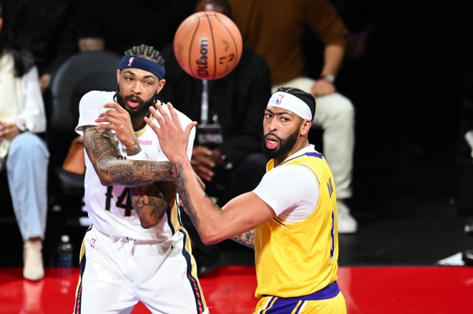 NBA: In Season Tournament-New Orleans Pelicans at Los Angeles Lakers