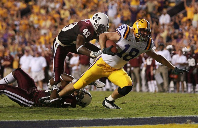 NCAA Football: Mississippi State at LSU
