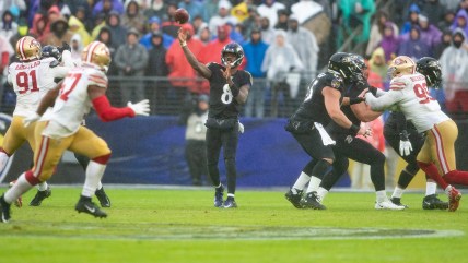 Lamar Jackson, Baltimore Ravens latest team to play underdog card against San Francisco 49ers