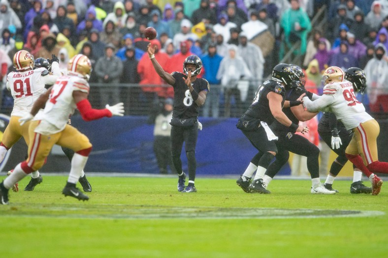 NFL: San Francisco 49ers at Baltimore Ravens