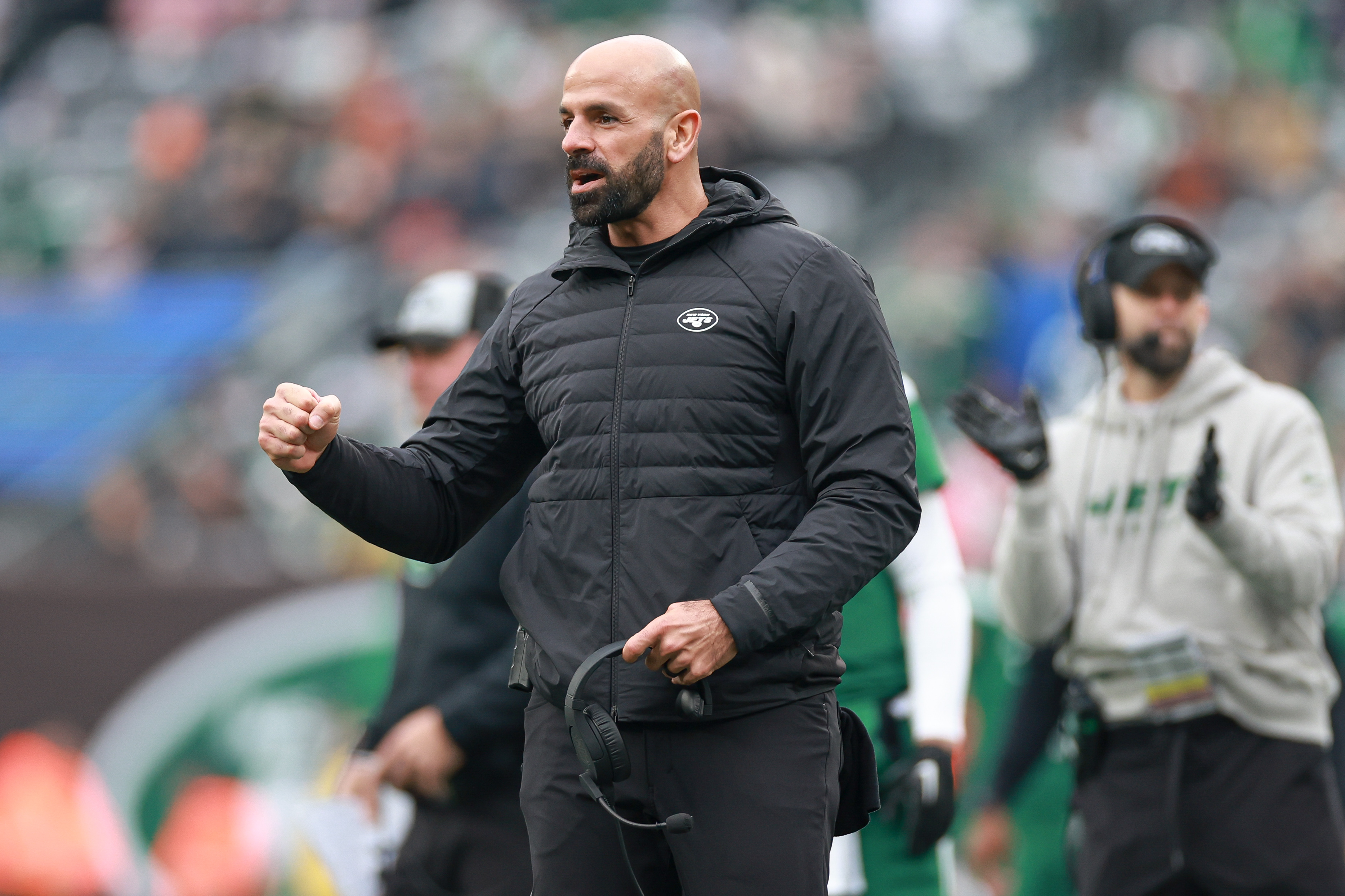 New York Jets Sticking With Robert Saleh And Joe Douglas In 2024 Over   NFL Washington Commanders At New York Jets 22170944 