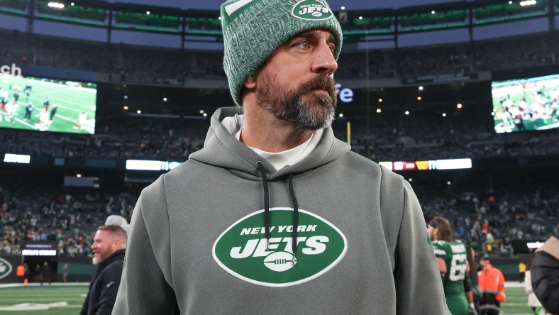 New York Jets quarterback Aaron Rodgers