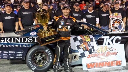 Ty Majeski wins dramatic Snowball Derby Stock Car race