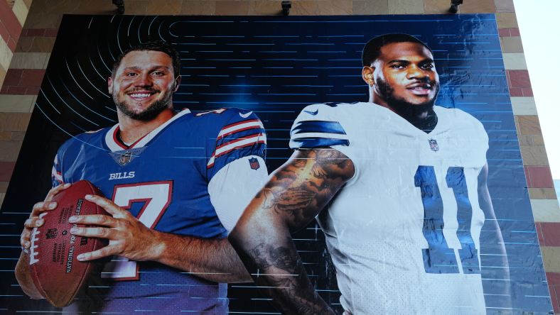 Dallas Cowboys' Micah Parsons, Buffalo Bills' Josh Allen