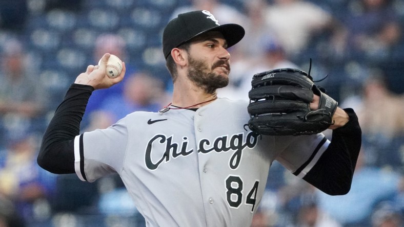 Chicago White Sox pitcher Dylan Cease