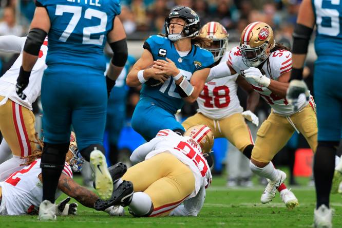 jacksonville jaguars, san francisco 49ers