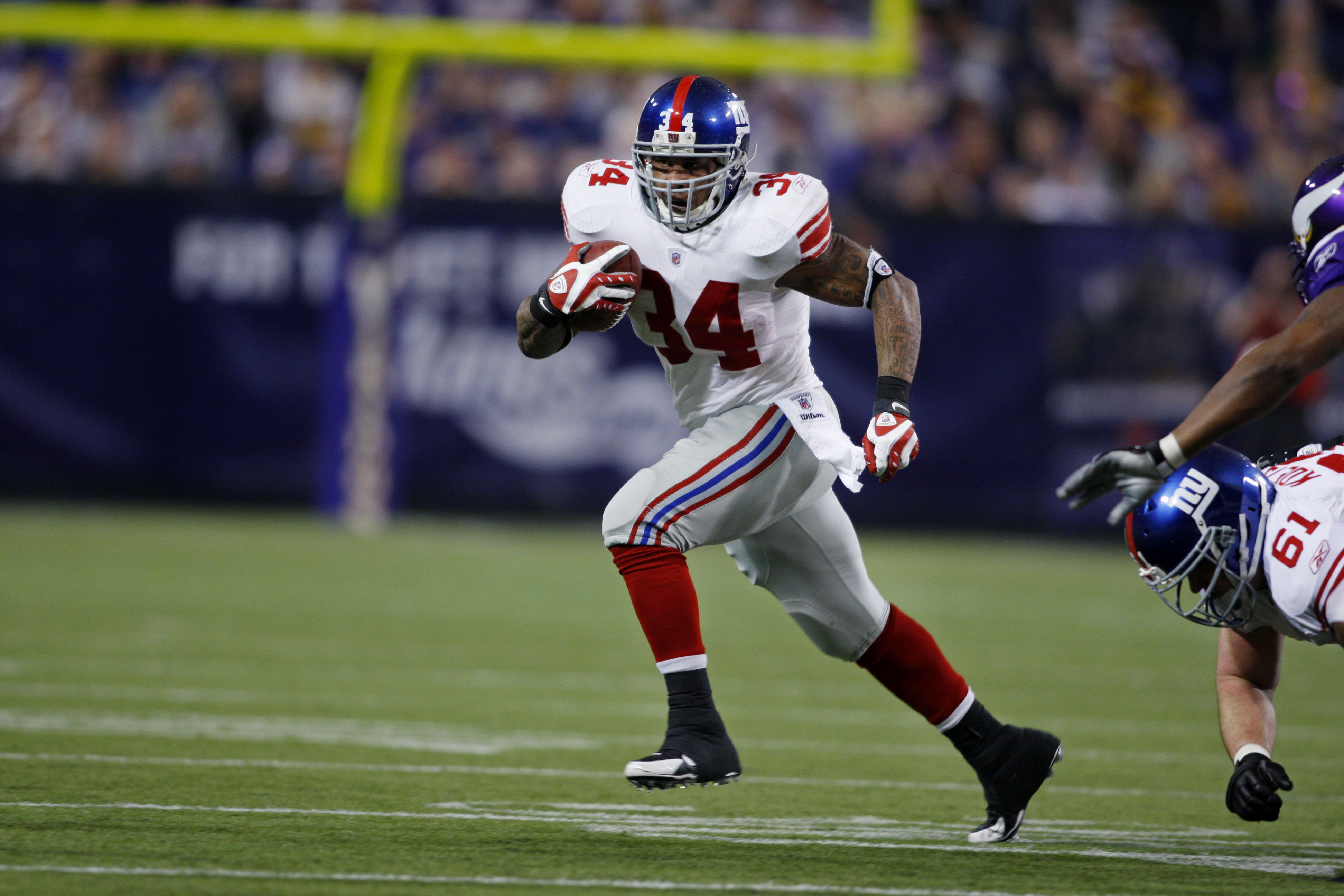 Derrick Ward, New York Giants