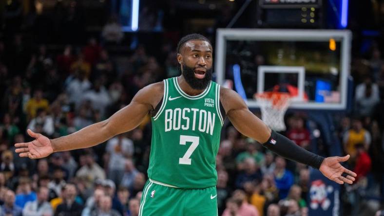 Boston Celtics' Jaylen Brown