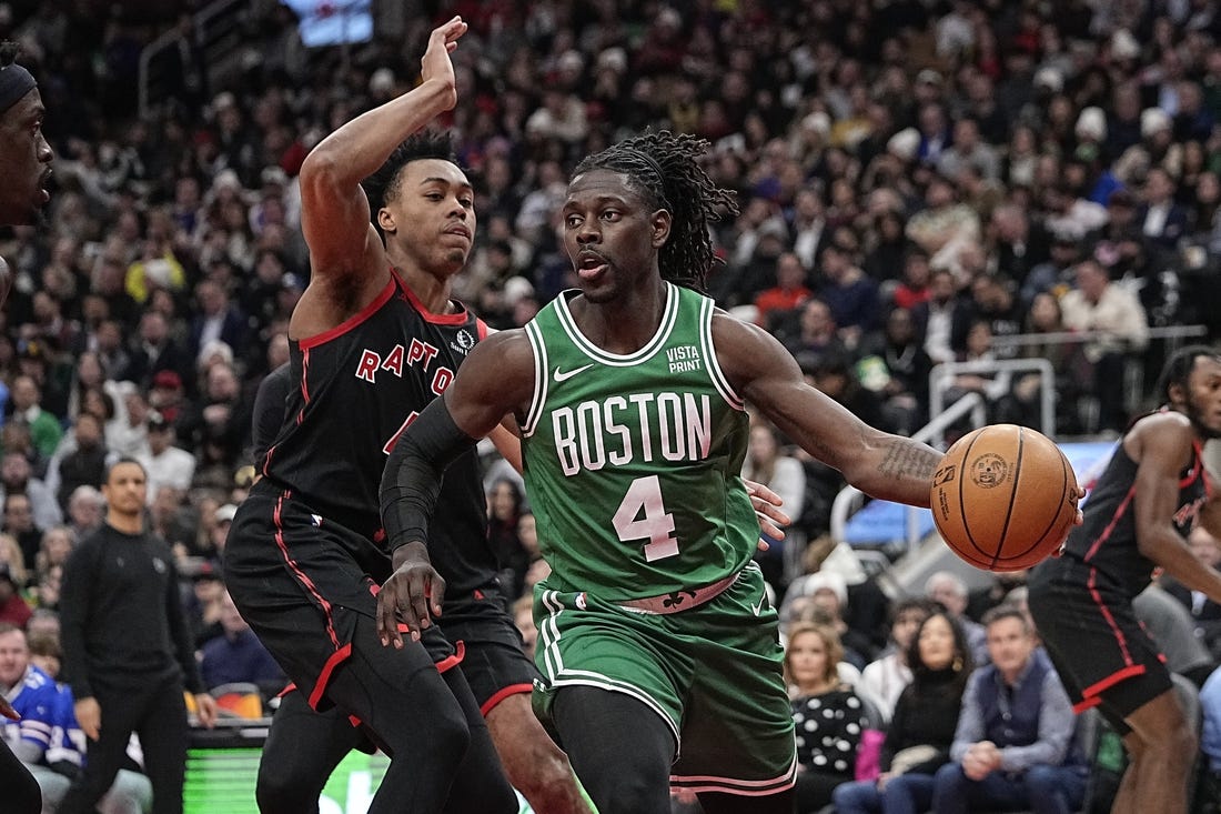 Boston Celtics guard Jrue Holiday