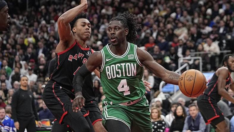 Boston Celtics guard Jrue Holiday