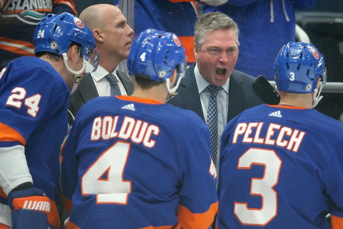 After Patrick Roy's Winning Debut, Isles Meet Knights