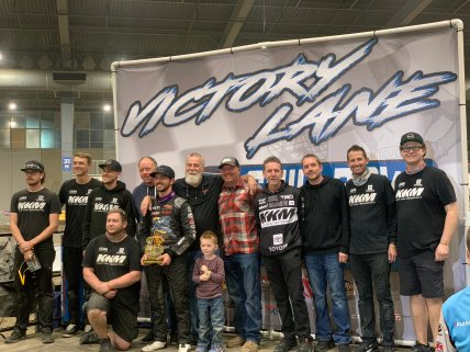 Tanner Carrick wins second Chili Bowl Monday prelim in three years