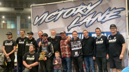 Tanner Carrick wins second Chili Bowl Monday prelim in three years