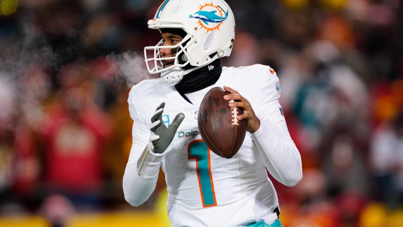 Miami Dolphins quarterback Tua Tagovailoa