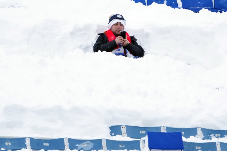 Fans attending Pittsburgh Steelers vs. Buffalo Bills NFL playoff game