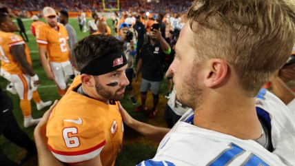 Tampa Bay Buccaneers at Detroit Lions: Baker Mayfield vs. Jared Goff among 3 compelling storylines heading into their NFL playoff game