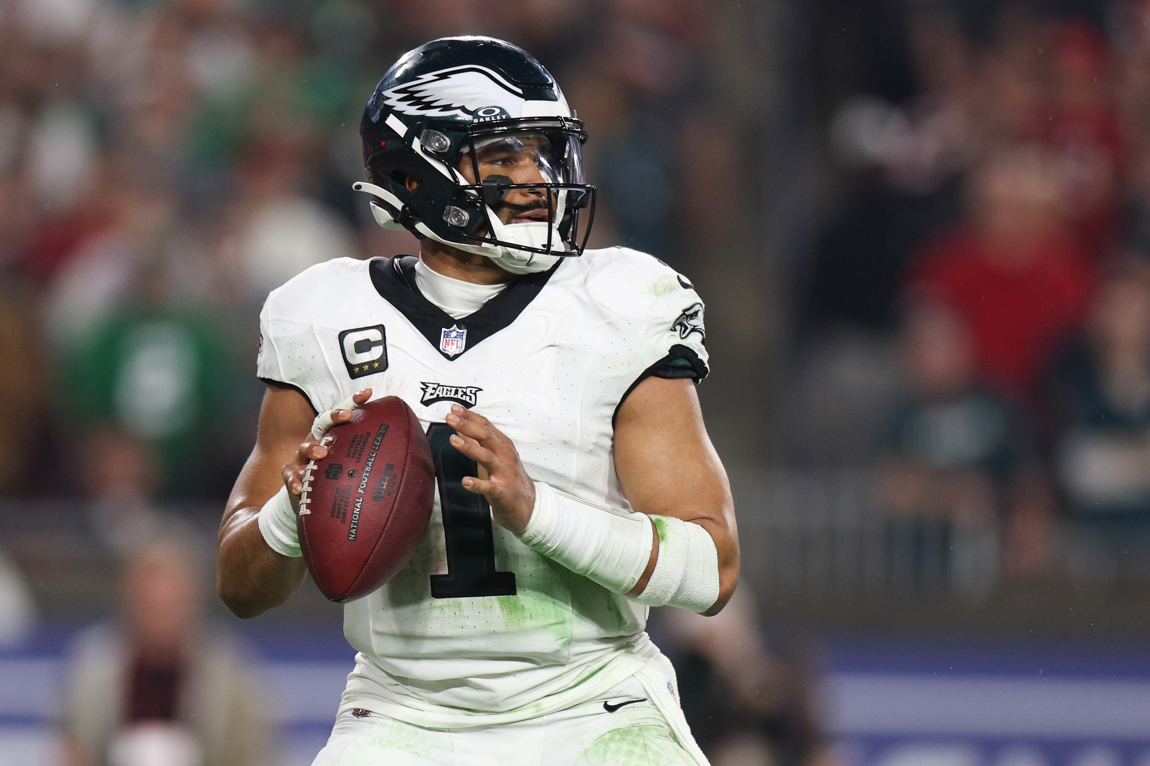 Philadelphia Eagles quarterback Jalen Hurts