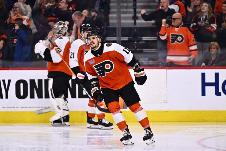 NHL: Calgary Flames at Philadelphia Flyers